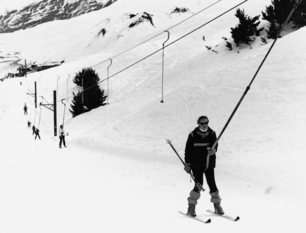 First Ski Day on a Poma Lift